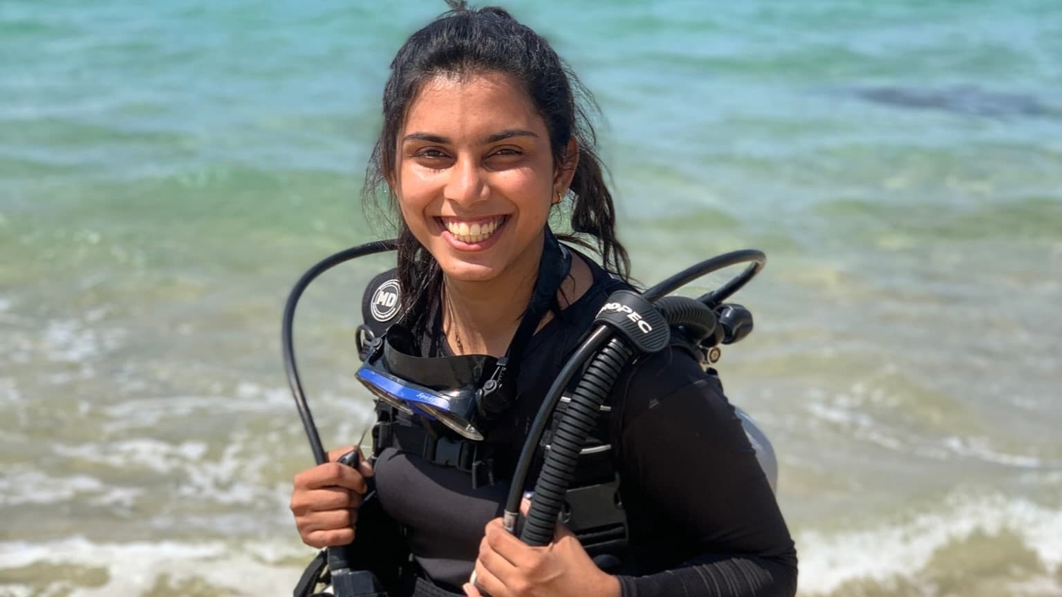 Scuba diving in Nilaveli, Sri Lanka